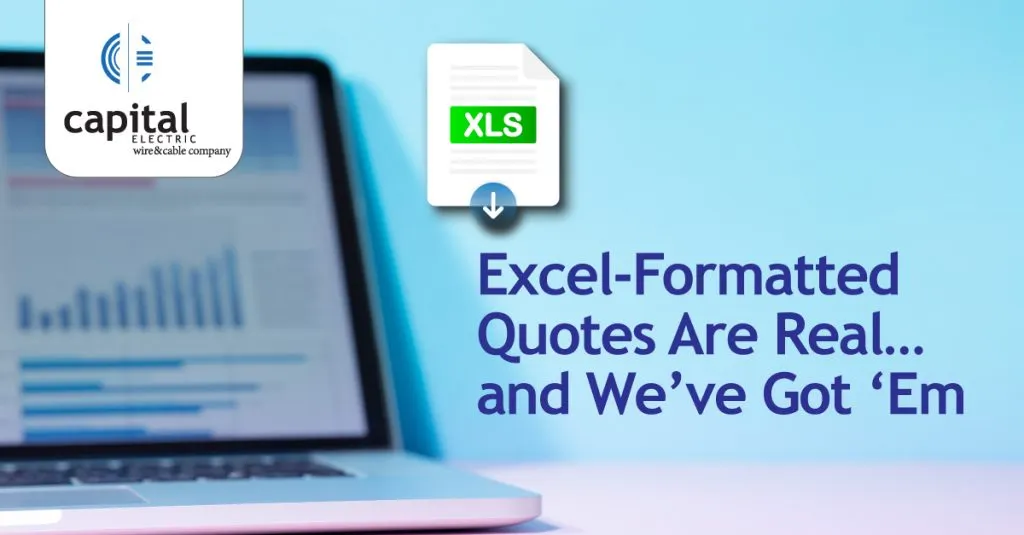 excel formatted quotes