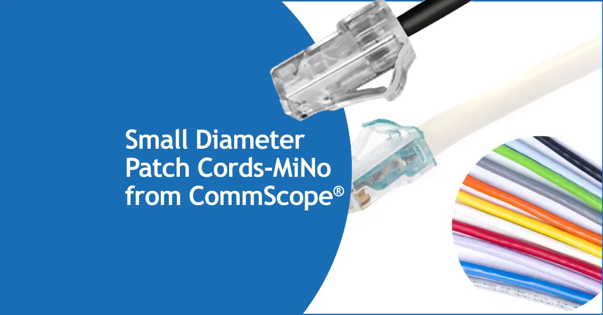 small diameter patch cords
