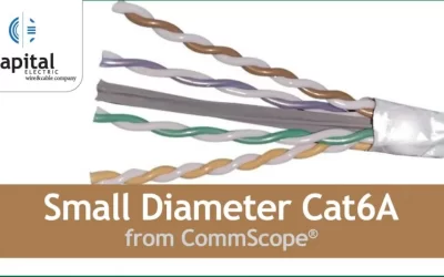 Small Diameter Cat 6A Cables from CommScope®