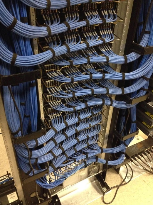 Tight runs of wire Tight runs of wire