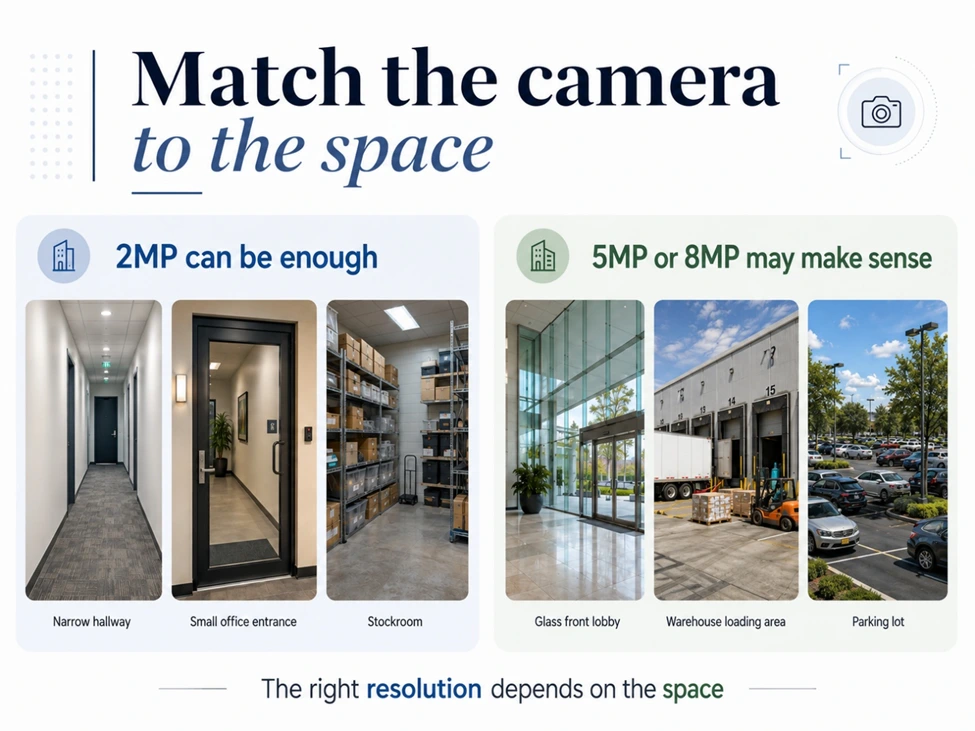 Match the Camera to the space