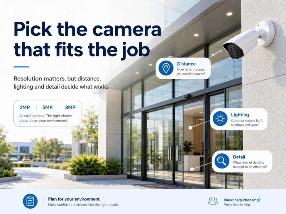 Pick the camera that fits the job