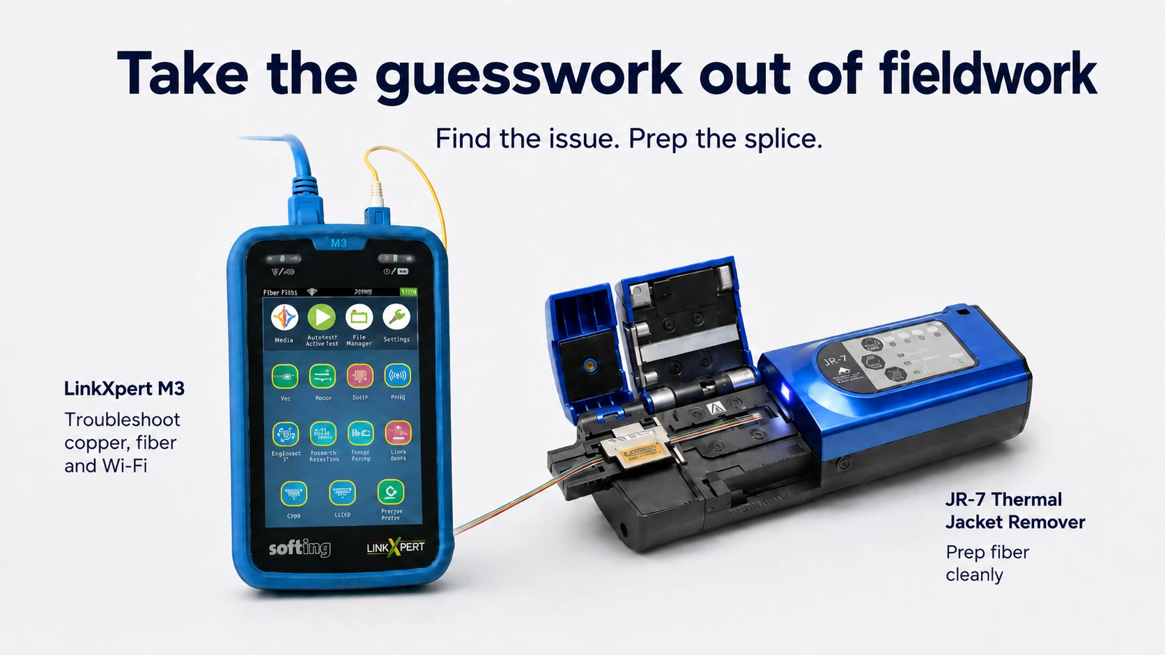 Take the guesswork out of fieldwork Take the guesswork out of fieldwork