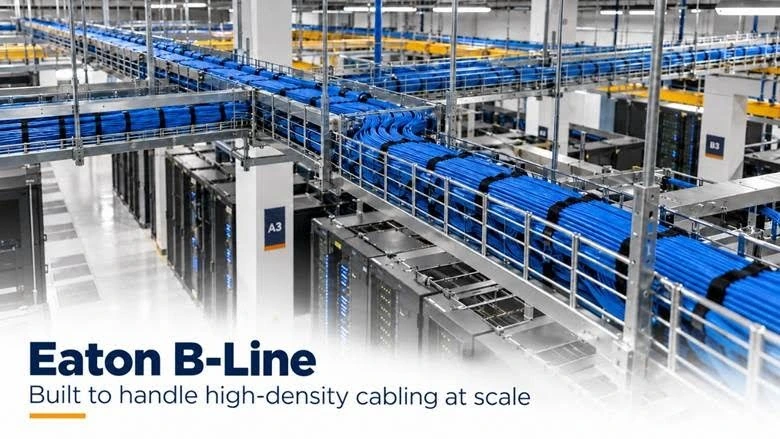 Eaton B line built to handle high density cabling at scale